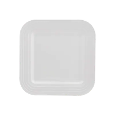 Ripple Square Plate 10.25"