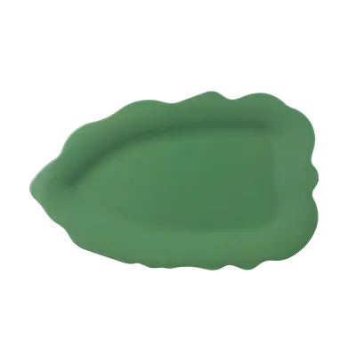 Leaf Shape Plate 12"