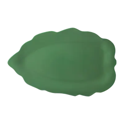 Leaf Shape Plate 17.25"