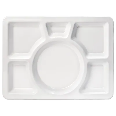 6 Compartment Tray 15.4"