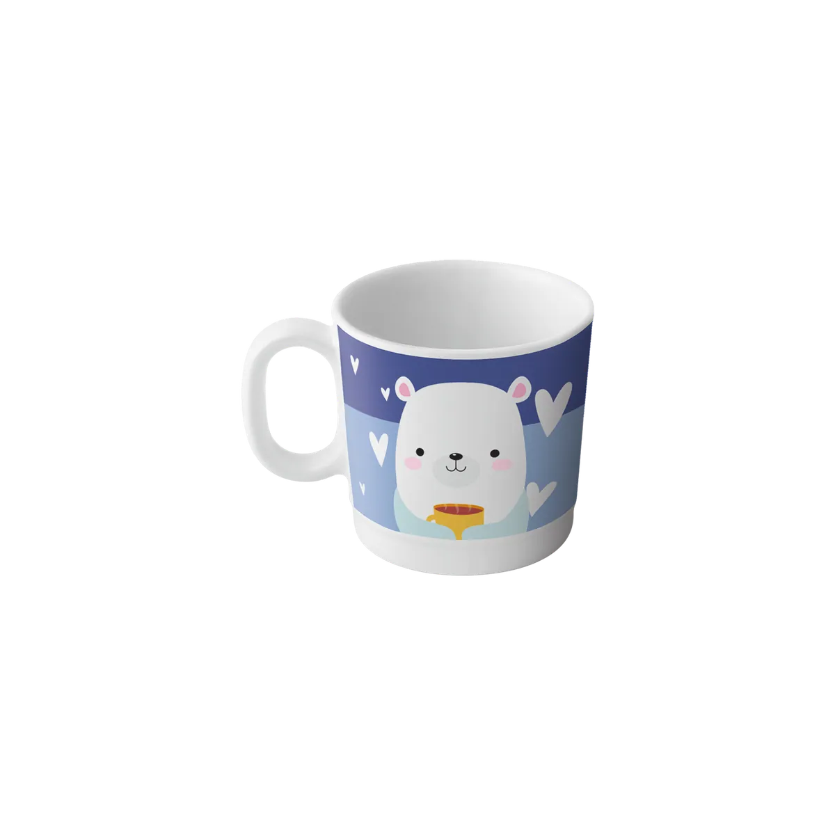 Drinking Mug & Saucer 3"