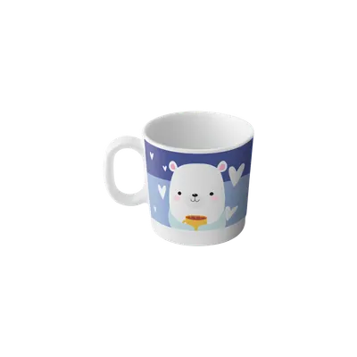 Drinking Mug & Saucer 3"