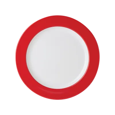 Dual Rim Round Plate 10.5"
