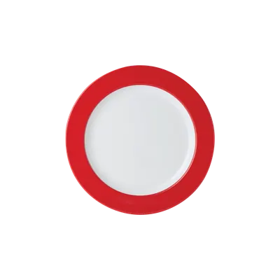 Dual Rim Round Plate 8.5"