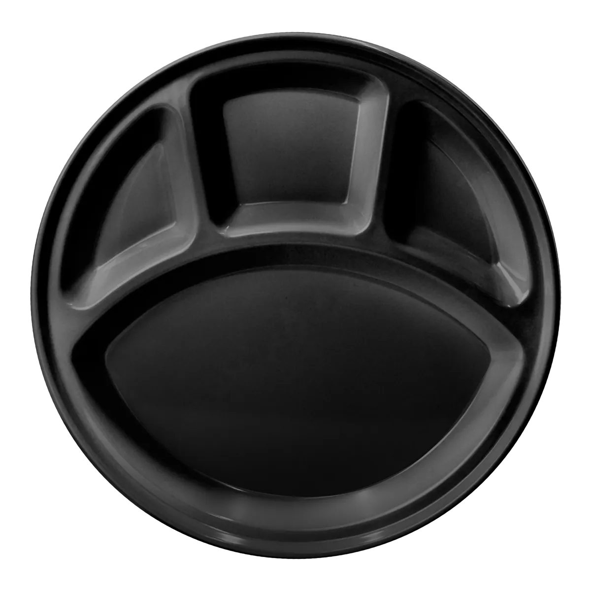 4 Compt. Round Plate 12.75"