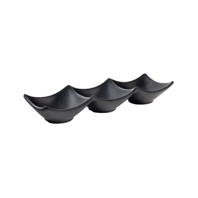 3 Compartment Rect. Saucer 7.8"
