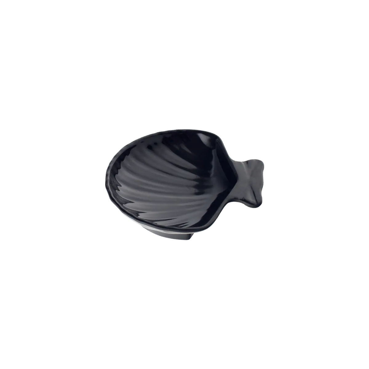 Fan Shape Plate 4.4"