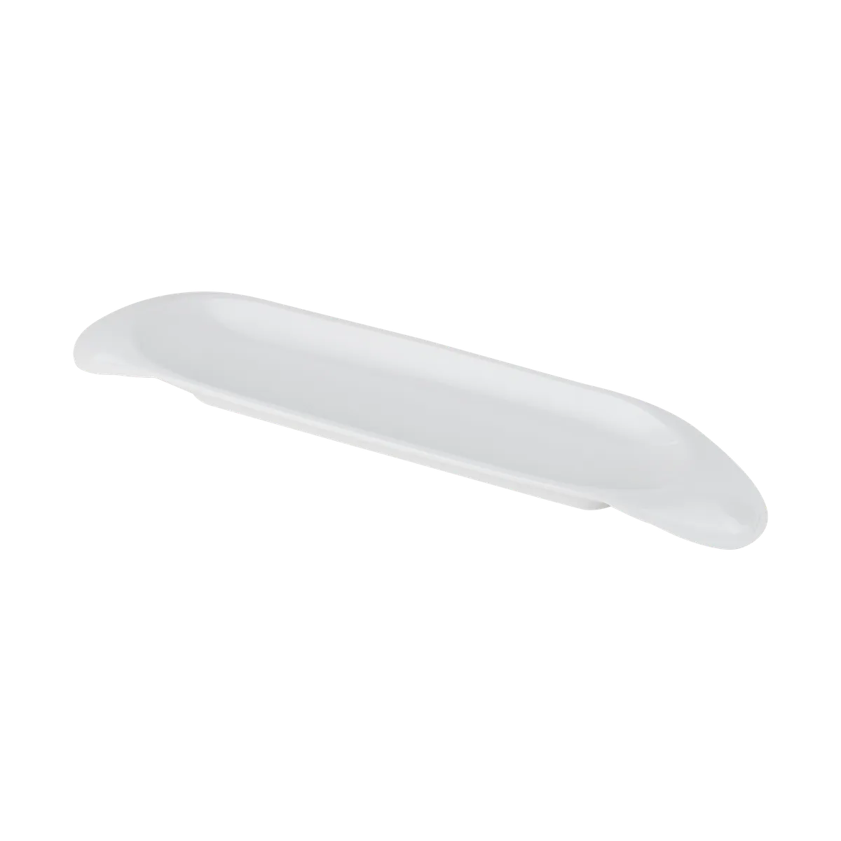 Long Dish W Curved Edge 12.75"