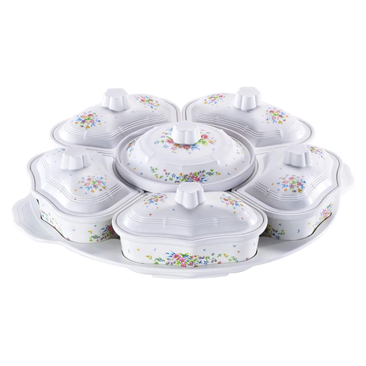 14 Pcs Revolving 19.2"